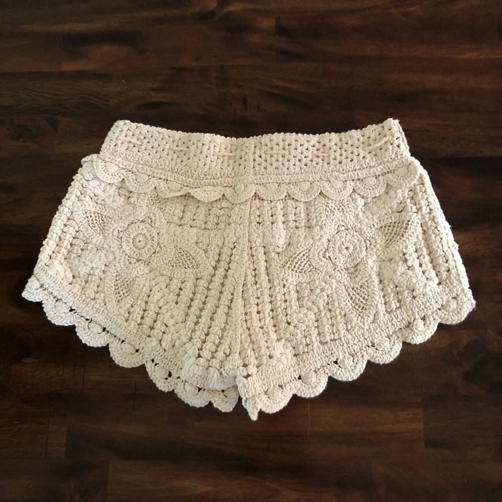 Surf Gypsy Crochet Swim Shorts - Picture 6 of 9